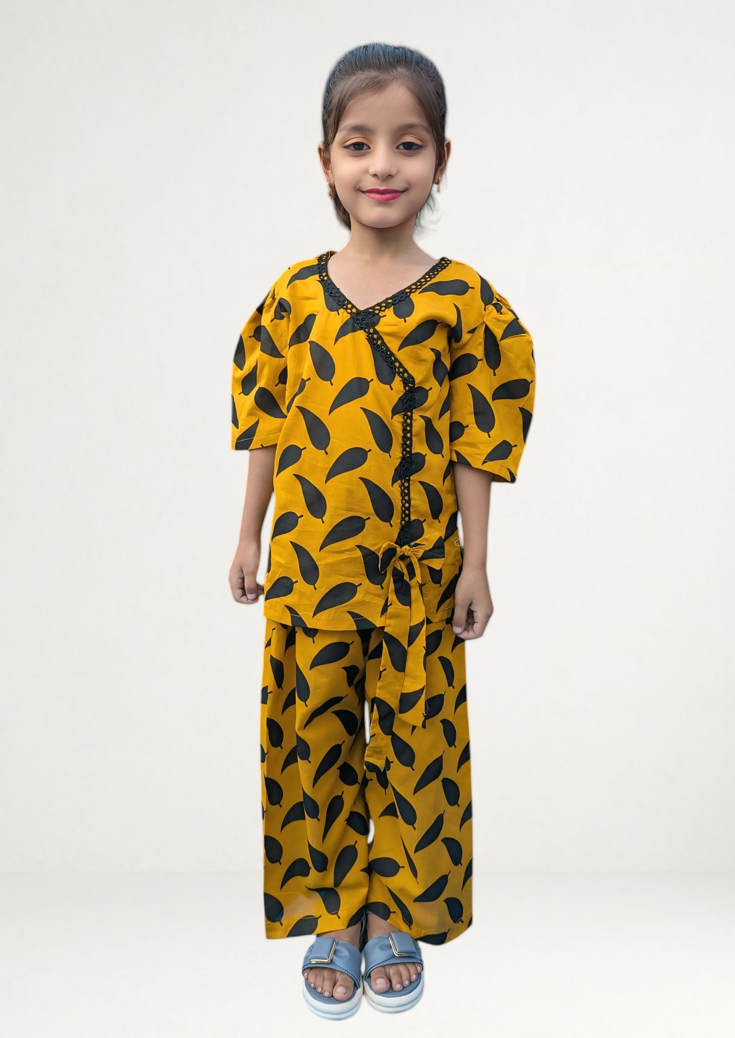 Kid's Stitched Printed Lawn 2PC