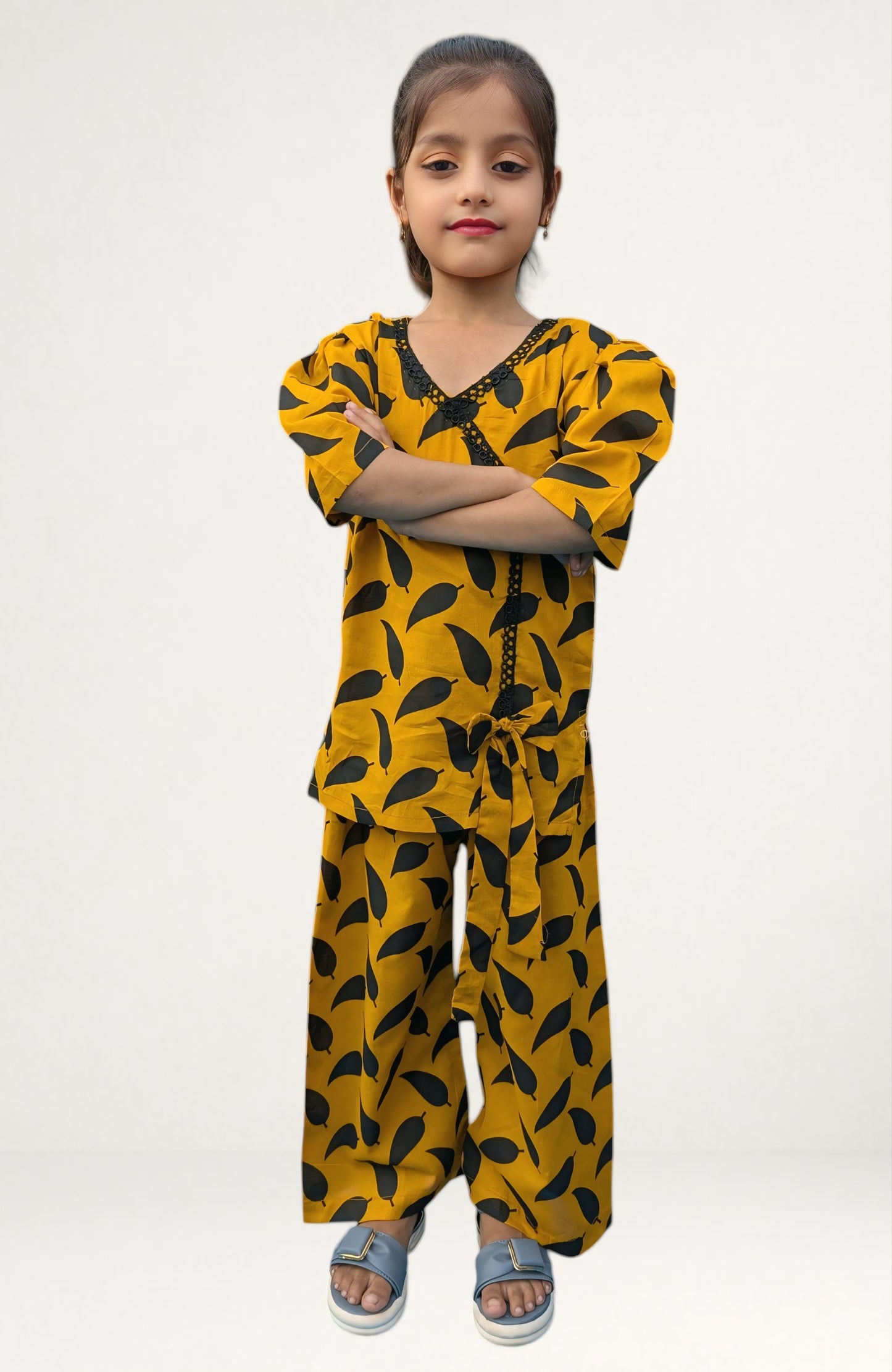 Kid's Stitched Printed Lawn 2PC