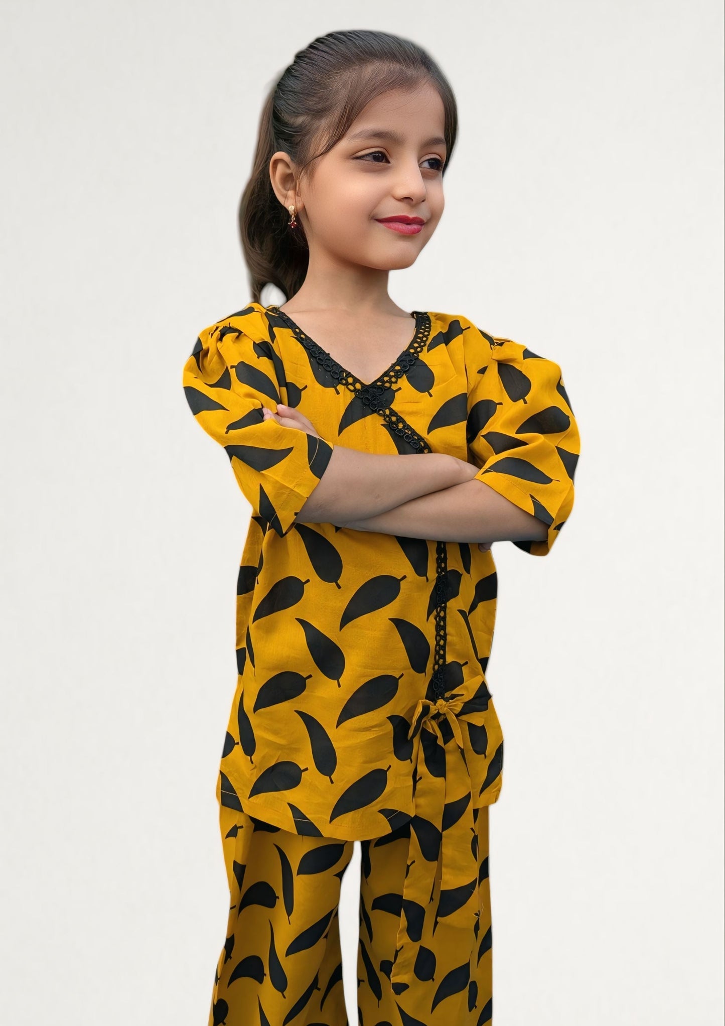 Kid's Stitched Printed Lawn 2PC