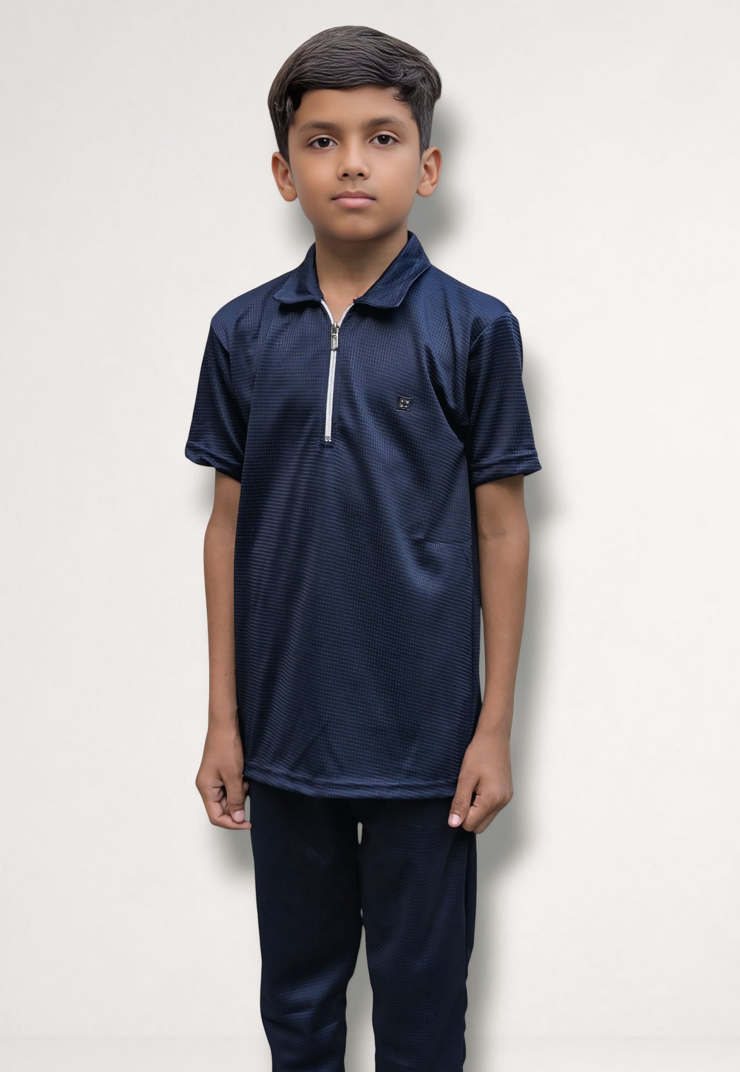 Kid's Unisex Tracksuit - Thermal Cotton Textured Fabric
